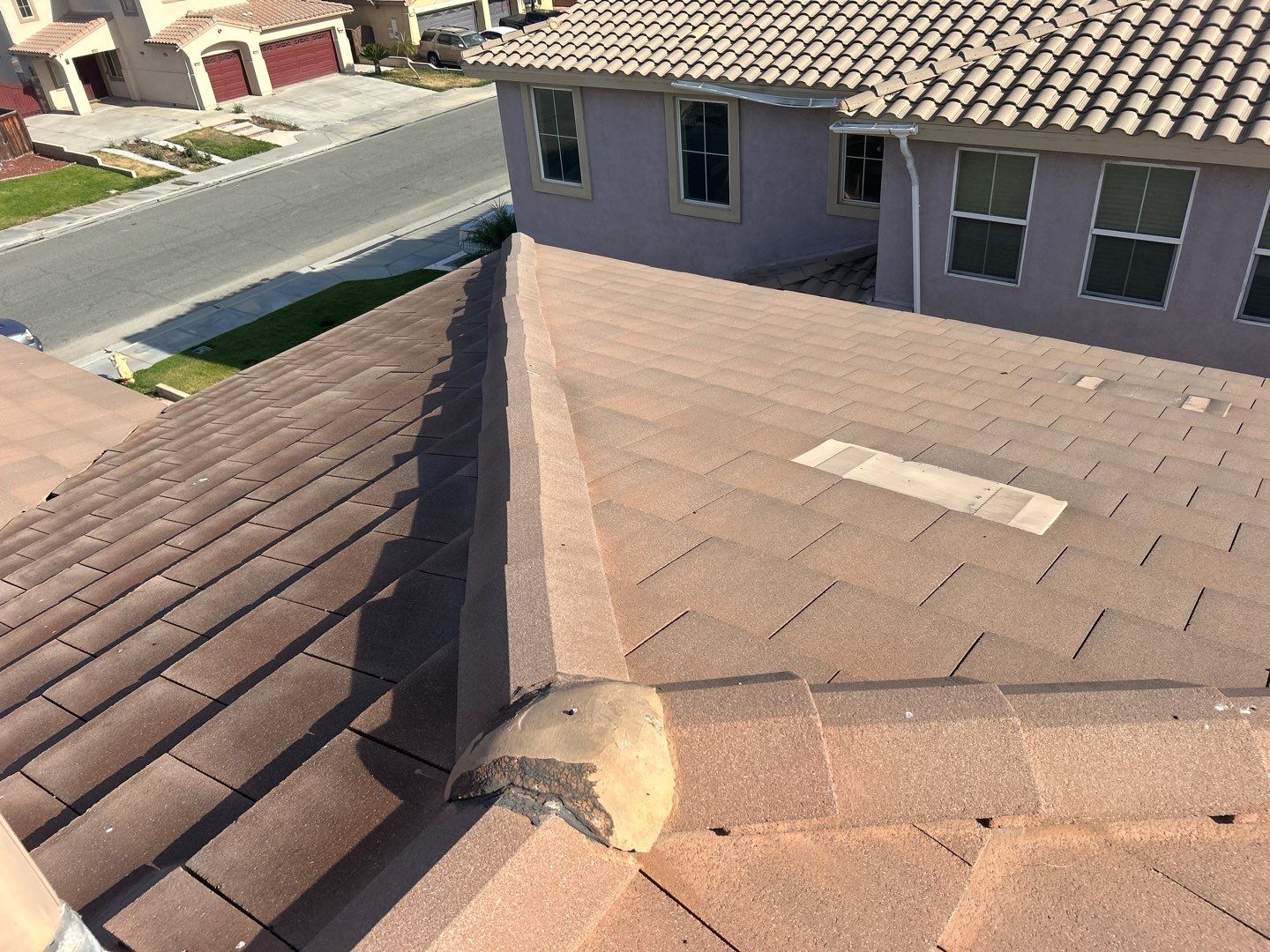 Complete Concrete Tile Roof Replacement and Solar Integration in San Jacinto by Reliable Roofing San Diego Inc.