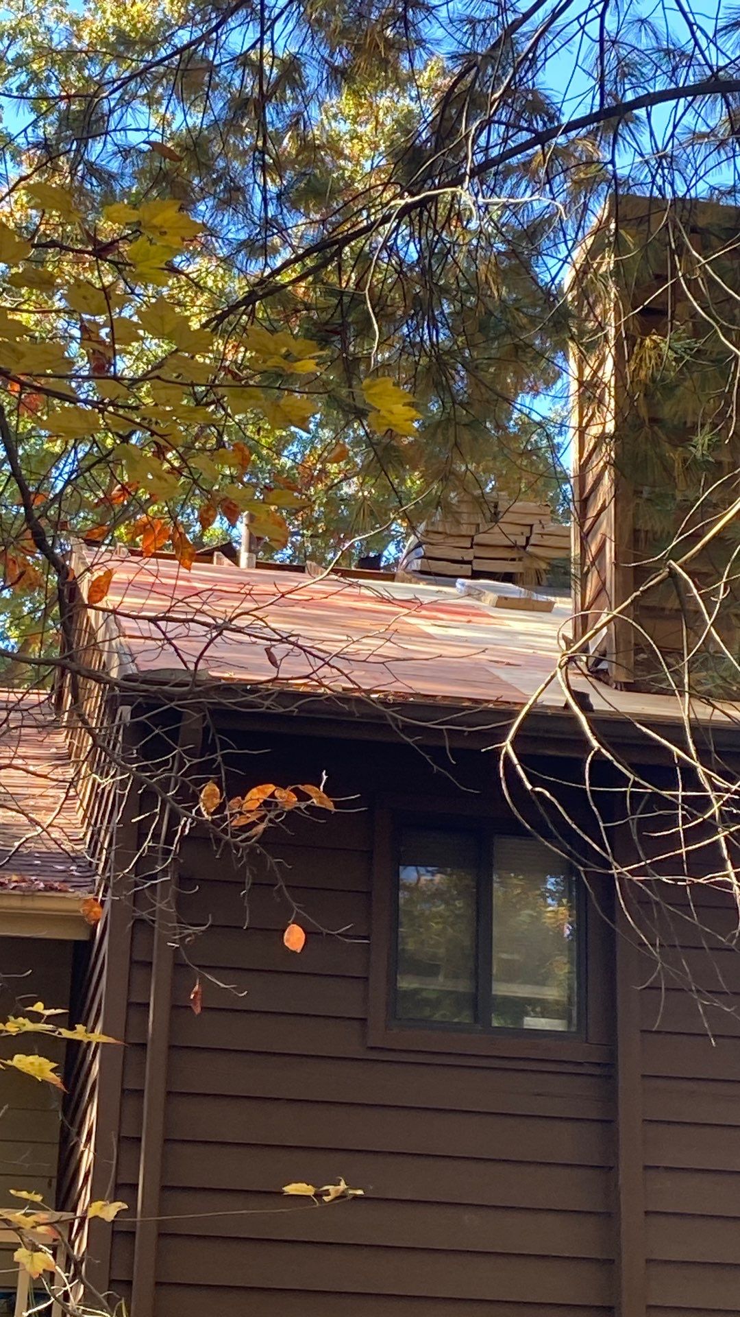 Reston: Residential Roof Replacement with CertainTeed Landmark Pro Designer Shingles in Max Def Red Oak by RM Banning, Inc.