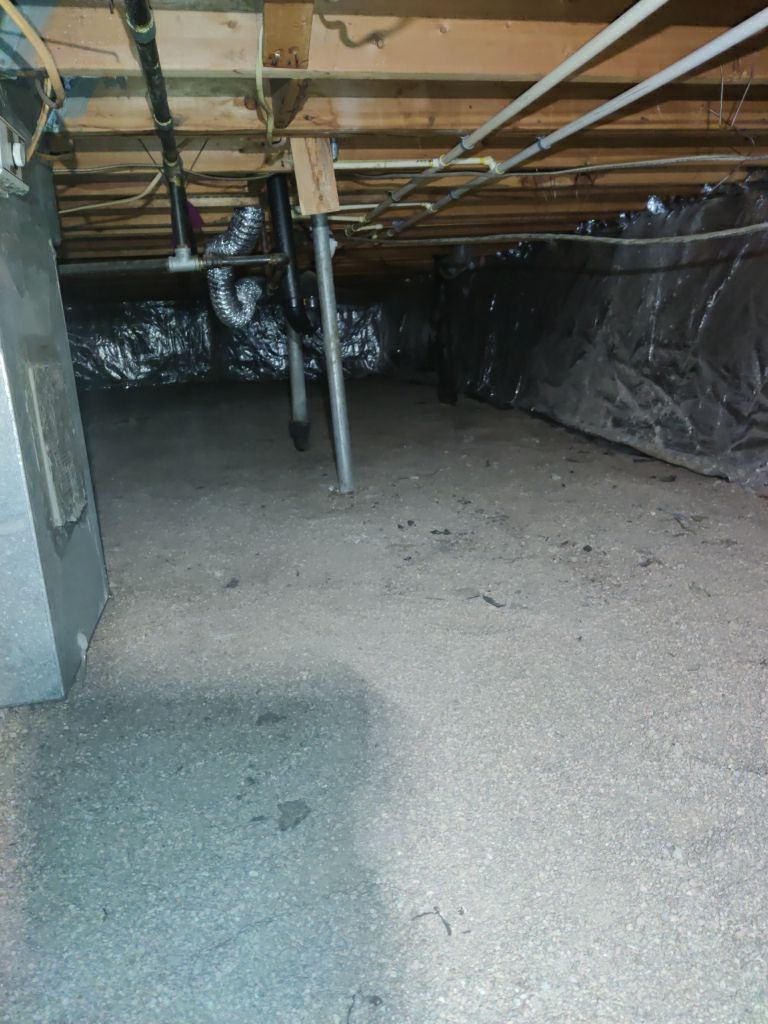 Crawl Space Cleanup  by Accountable Home Services