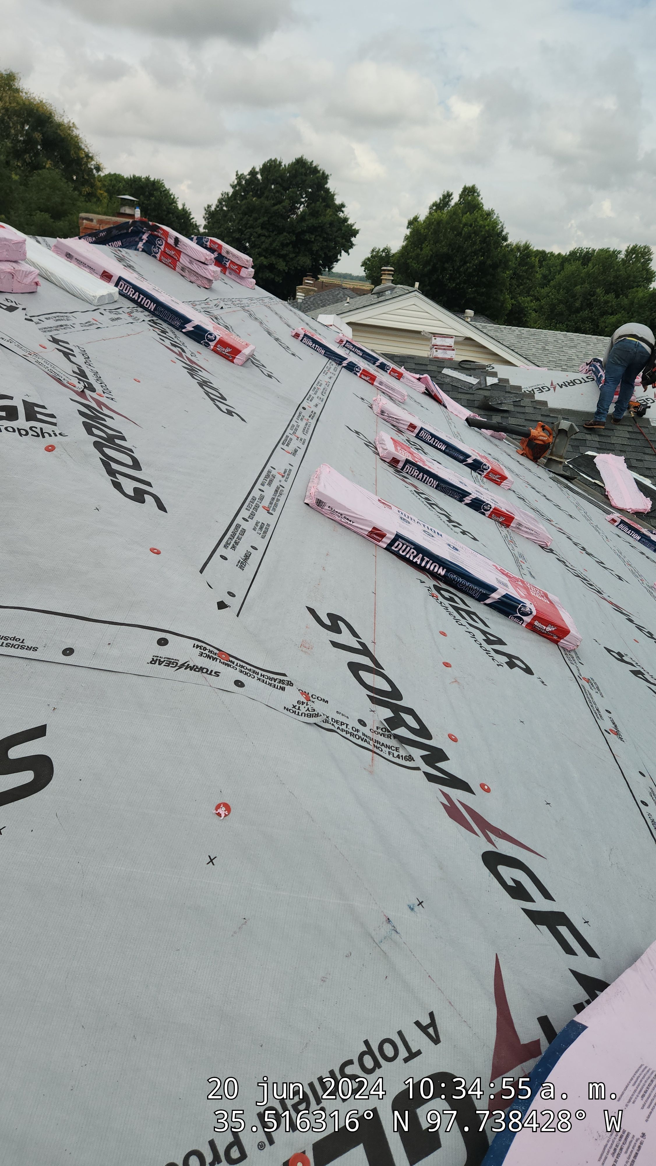 Residential Roofing Installation using Owens Corning by Castillo Roofing