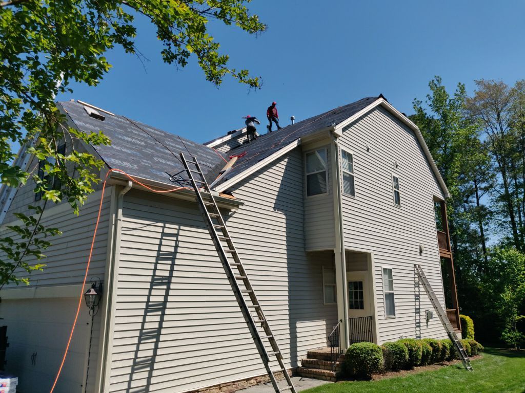 Residential Roofing Installation using Roof Installation by American Roofing NC