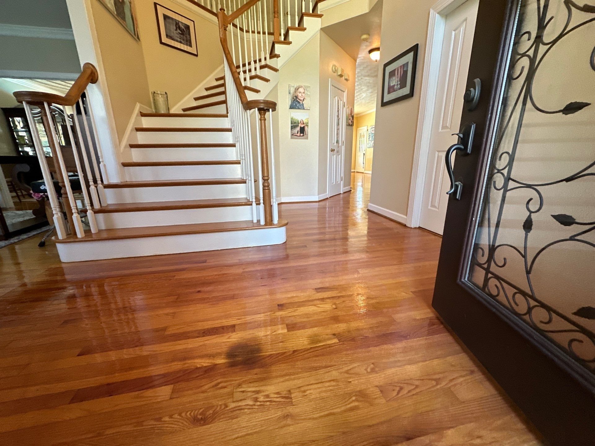 Hardwood Renewal  using Finish Em by Monster Clean