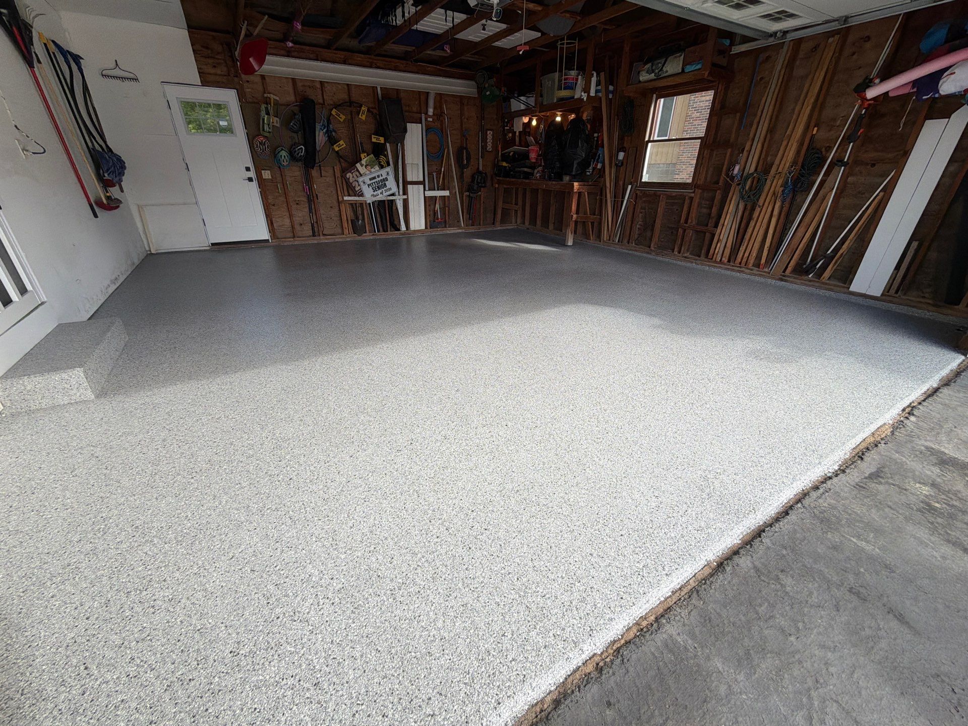 Vintage Silverado Garage Coating by NG Masonry & Construction LLC
