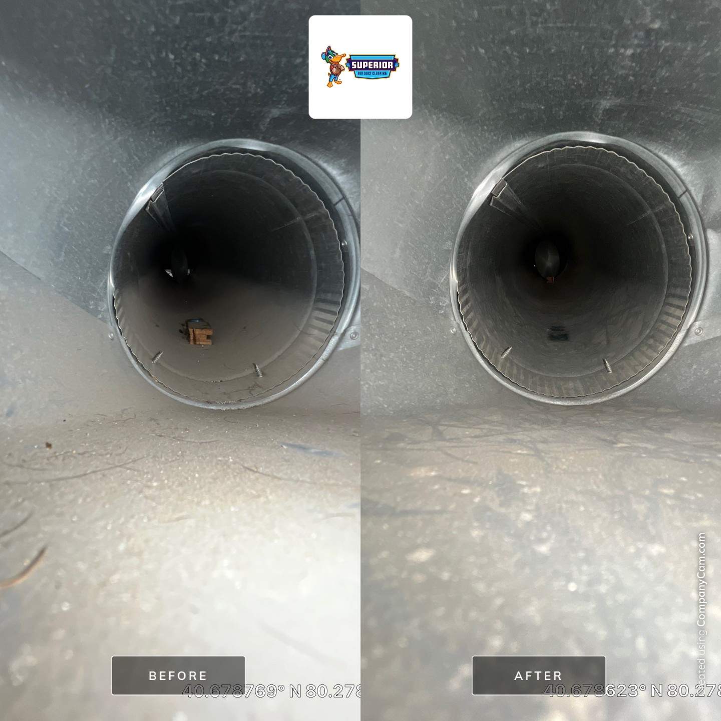 Air Duct Cleaning With a Vacuum Truck in Monaca, PA by Superior Air Duct Cleaning
