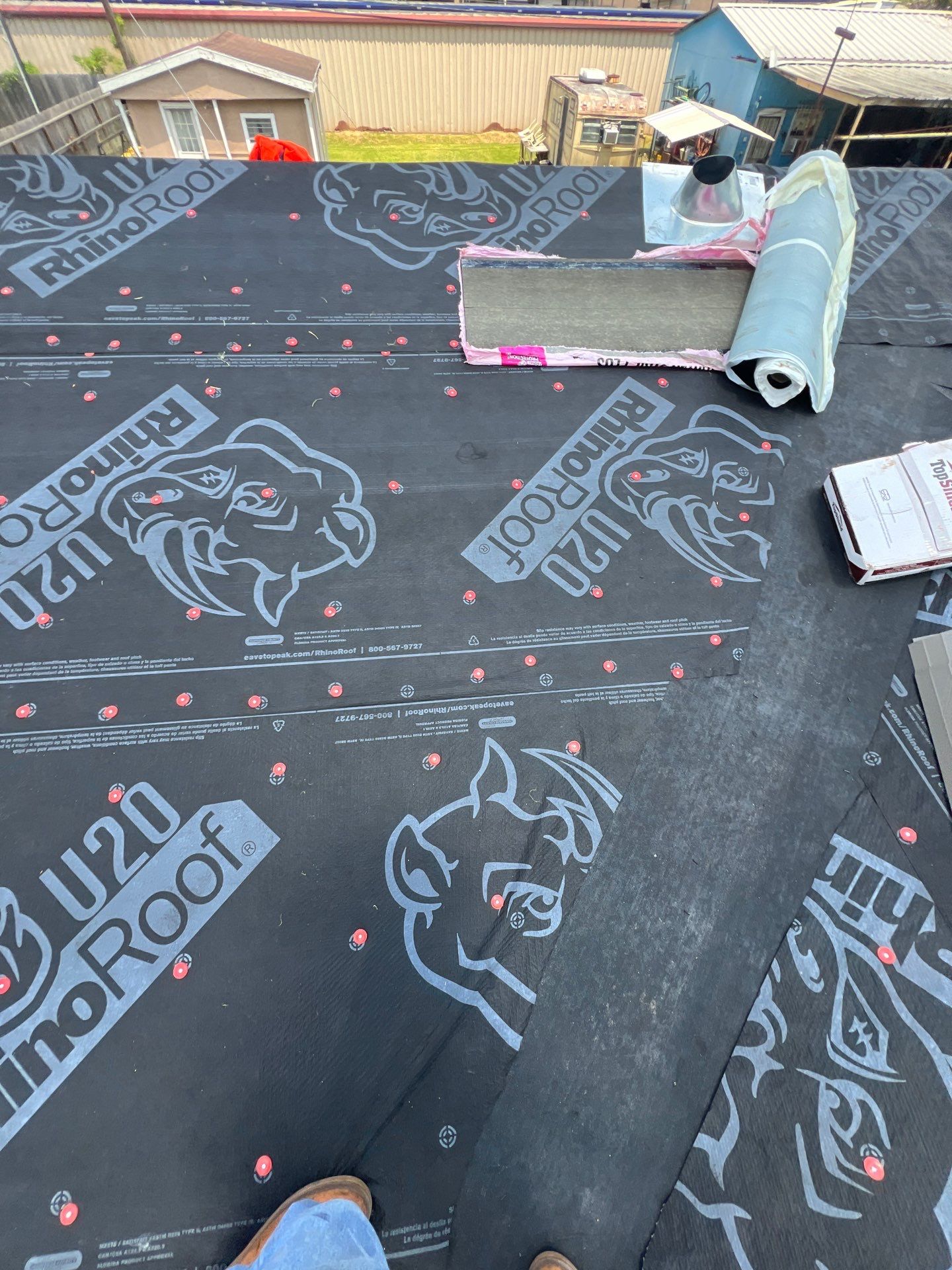 Residential Roofing Installation using Owen's Corning Duration (Lifetime) Shingles by Roof Repair Company