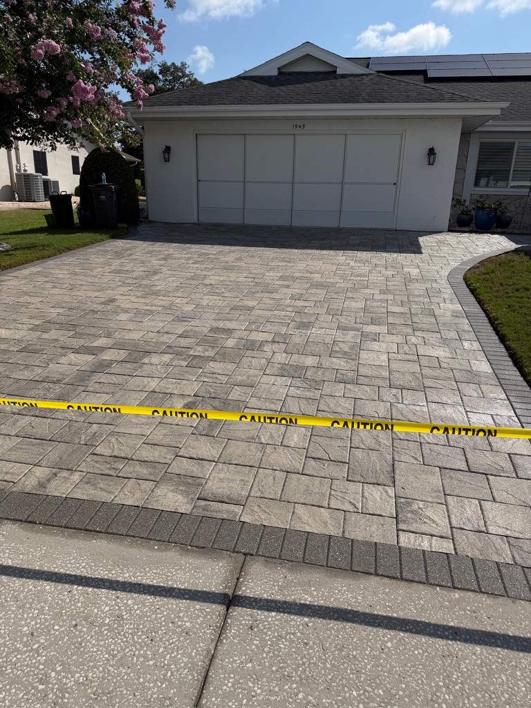 Paver Driveway Cleaning and Sealing in Sun City Center by Supreme Paver Experts