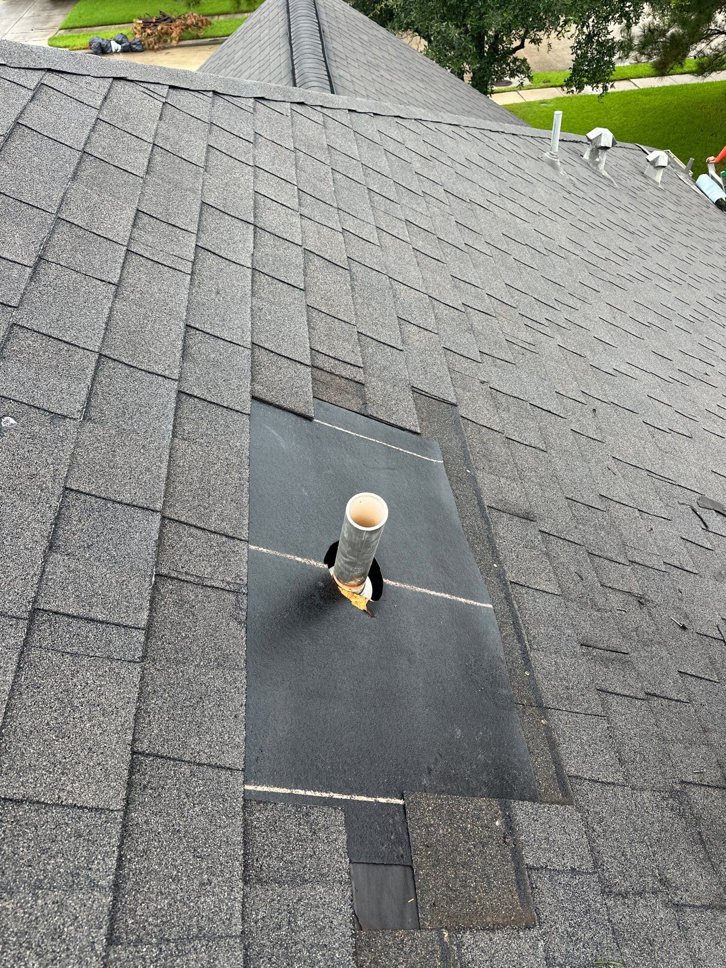 Hail Damage using Owen's Corning Duration (Lifetime) Shingles by Roof Repair Company