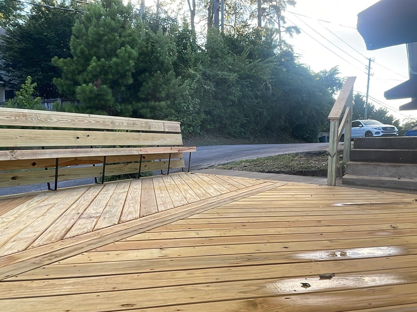 Independence Drive - Deck Installation   by Pillar and Pine