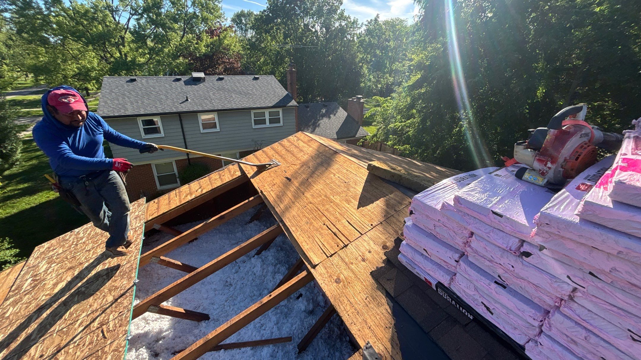 Roof Replacement using Owens Corning Tru Definitions by 180 Contractors