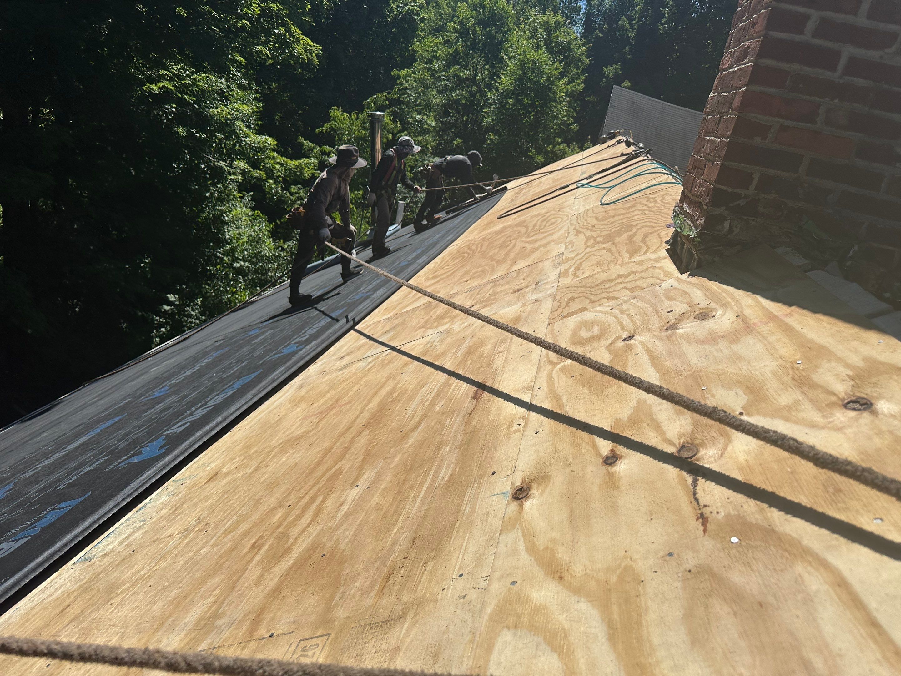 Barrington, NH Roof Replacement & Structural Deck Restoration by Tall pine roofing
