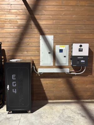 Hunting Cabin With Solar And Batteries