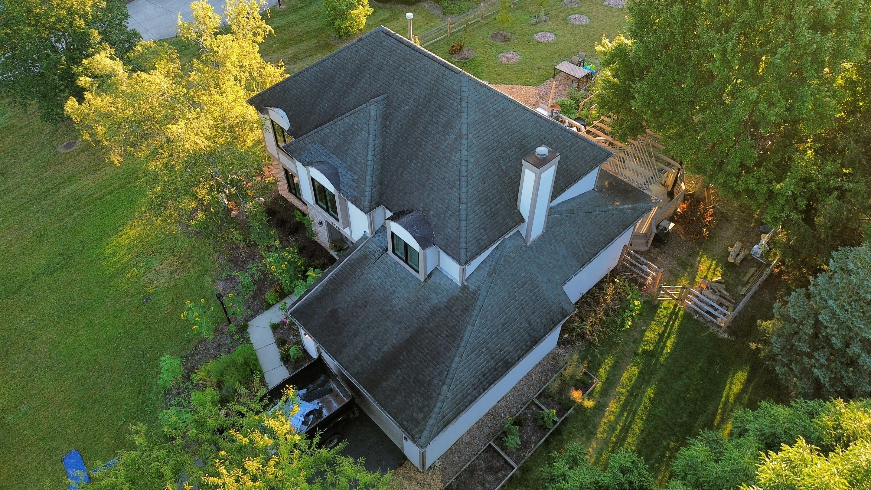 Roof Replacement, Gutters, Copper Chimney Cap by Know-A-Guy Roofing & Exteriors