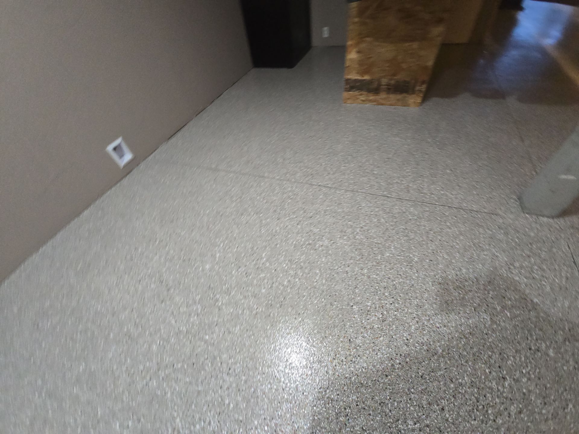 Indoor Space Transformation using Claystone Hybrid by Croc Coatings, LLC