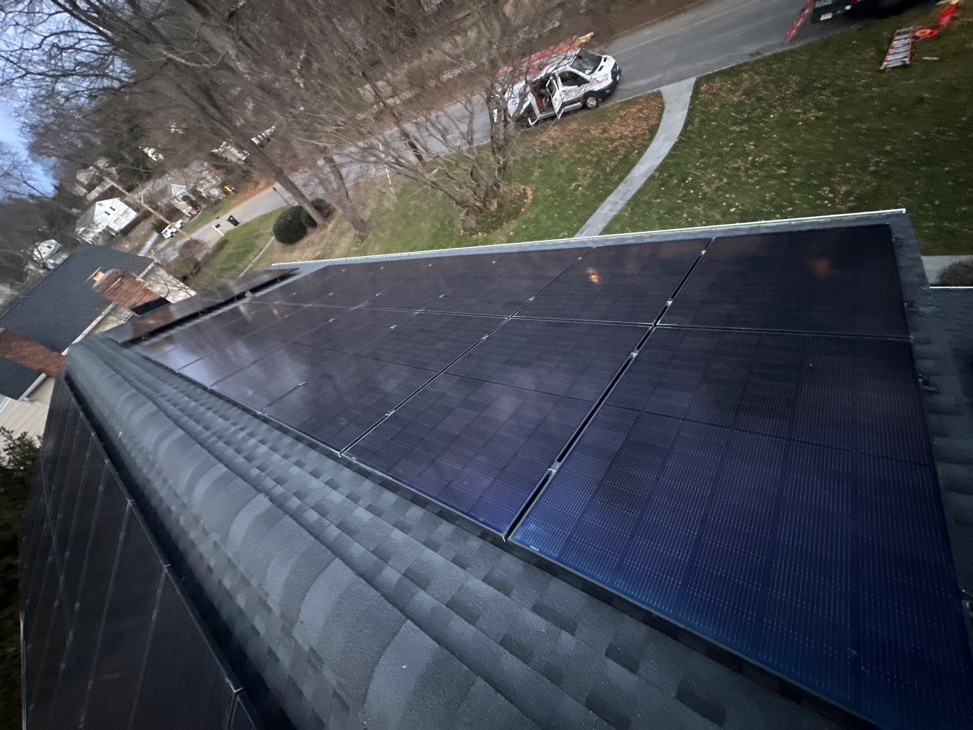 Solar Installation and Reroof in Purchase, NY by Infinity Solar Systems