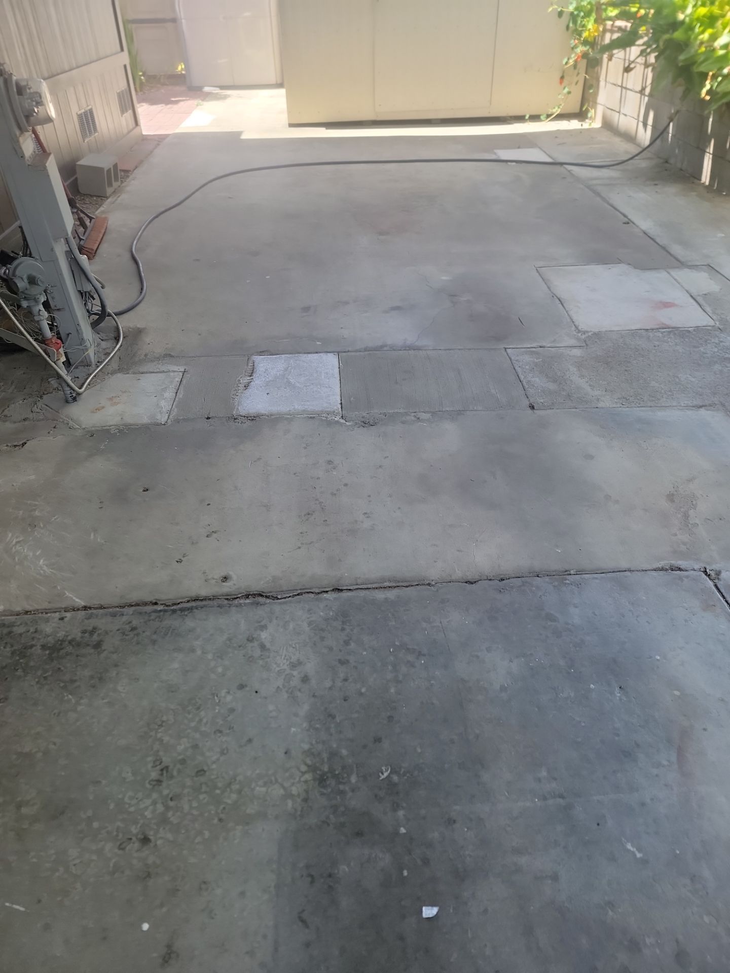 Silver Creek Carport Floor Coating in Pismo Beach by MGP Coatings