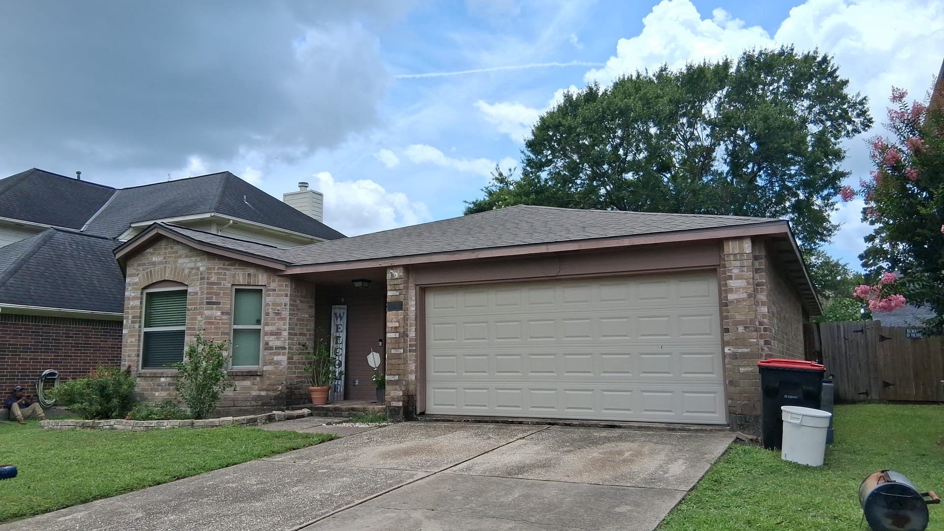Project in Houston by Roofing Technologies Unlimited