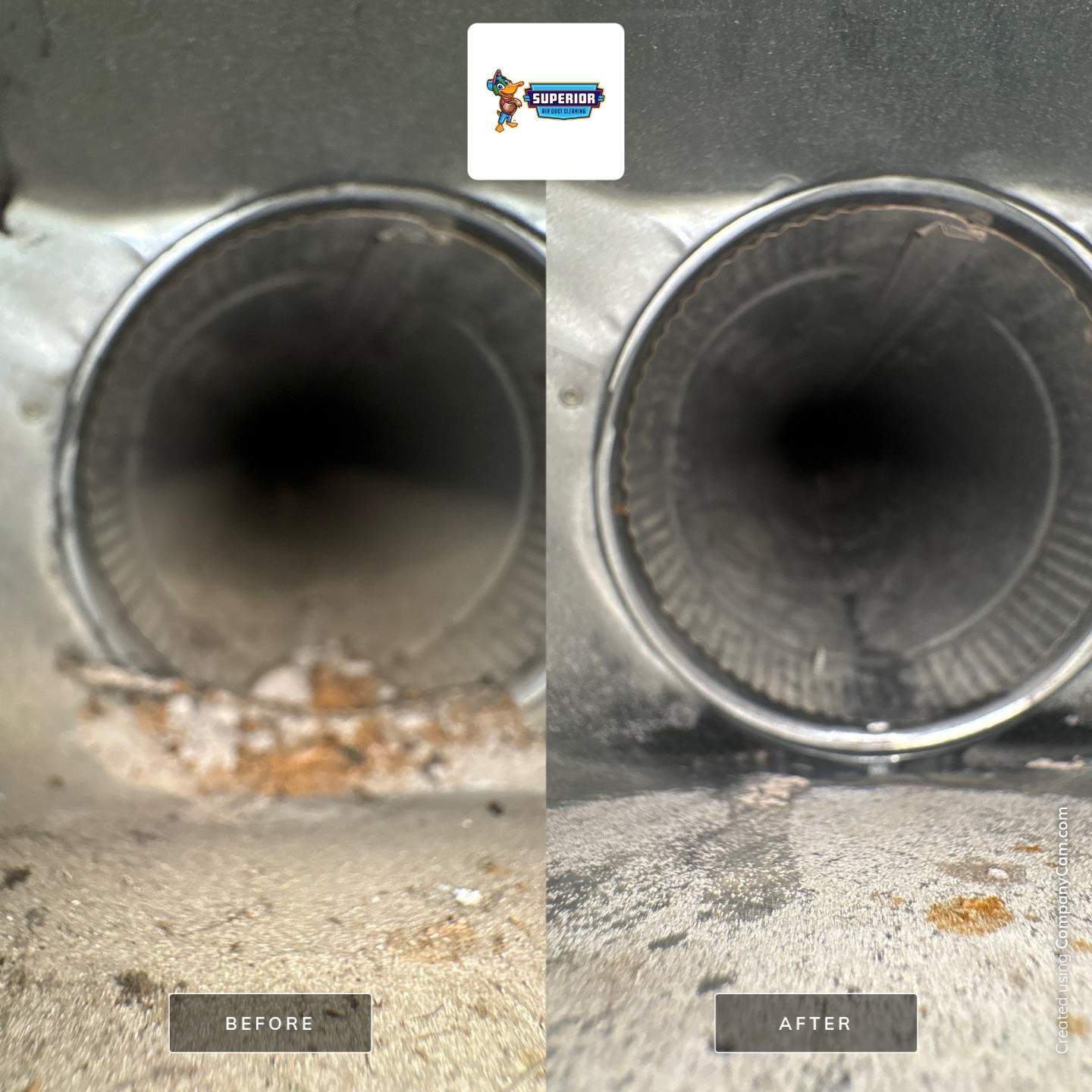 Air Duct Cleaning With a Vacuum Truck in Venetia, PA by Superior Air Duct Cleaning