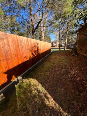 Fence using Wood Sealant