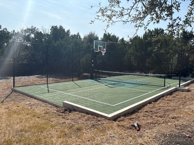 Custom Gamecourt in South Austin
