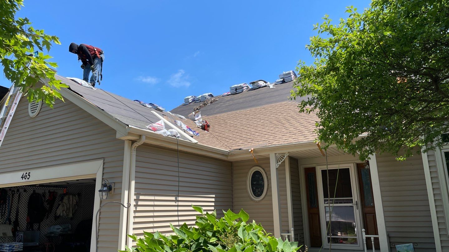 Residential Roofing Installation using GAF Timberline HDZ by Pro Home Services Inc