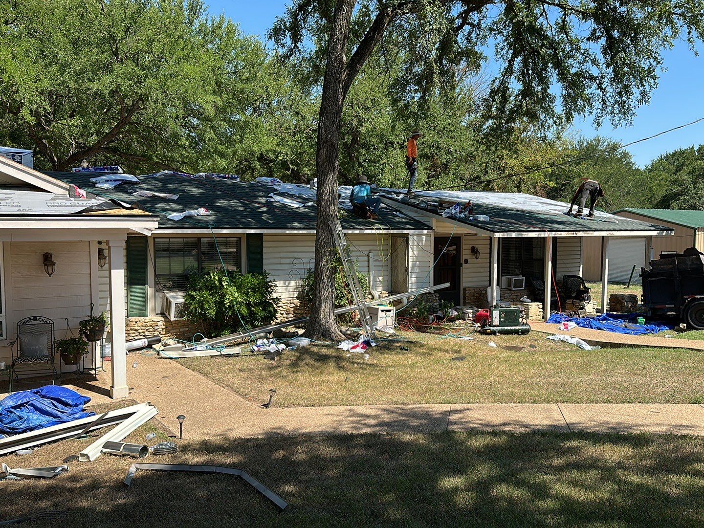 Residential Roof Replacement using GAF shingles by Elite Roofing LLC