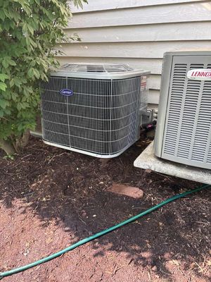 Carrier Performance 97 Furnace & Comfort 14 AC Installation with Air Duct Cleaning & Aeroseal – Naperville, IL | GSHA Services, LTD
