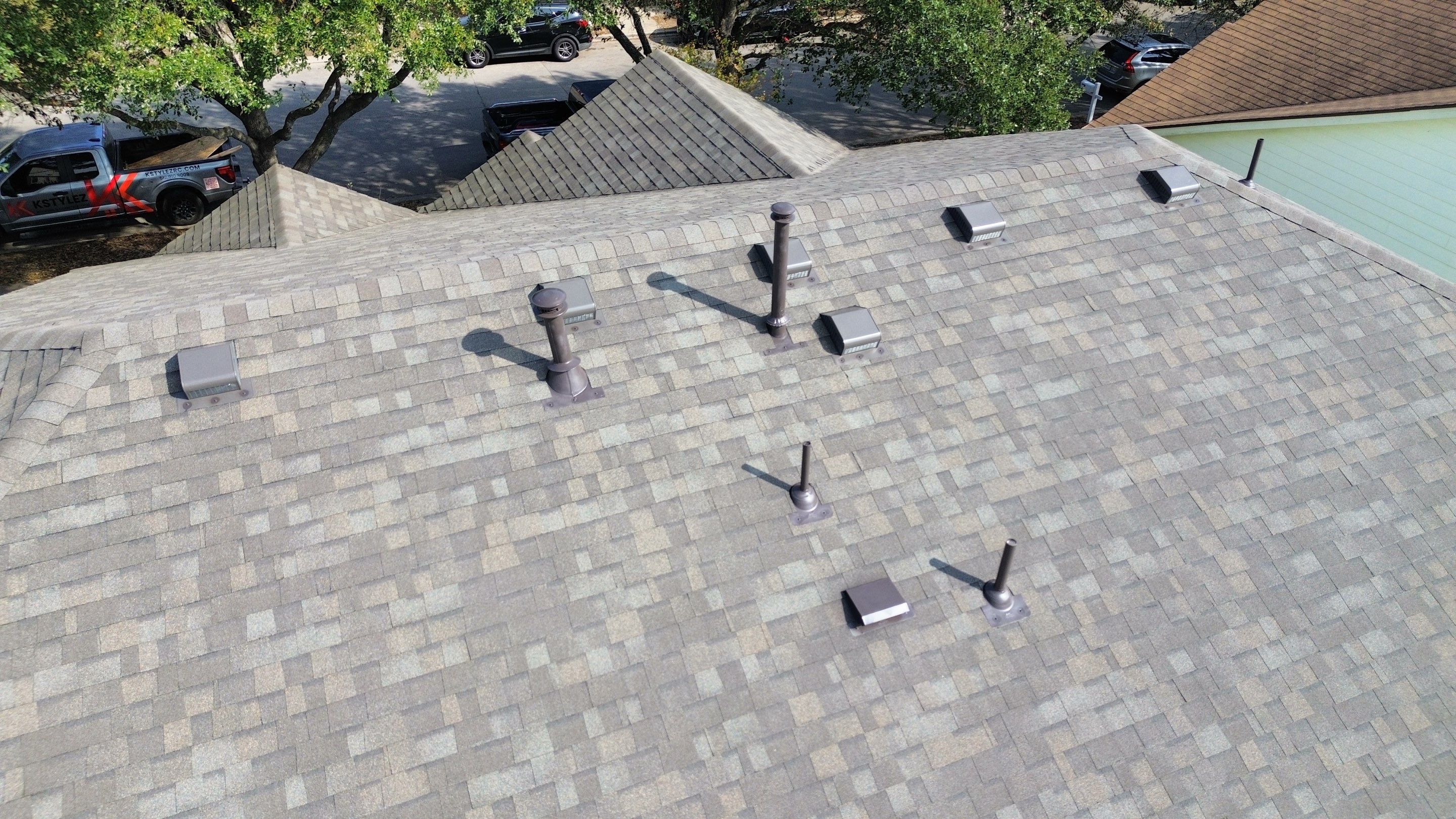 Roof Replacement & Exterior Painting Project in Kyle, TX by Kstylez Roofing & Construction