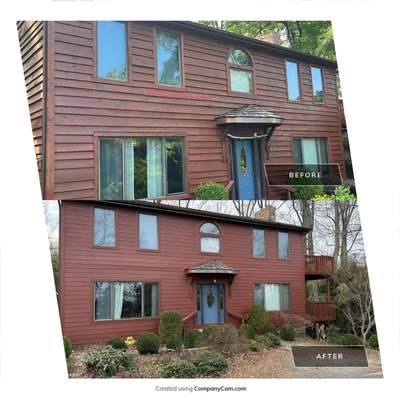 Siding Installation using JH Plank Select Cedermill Eased Edge