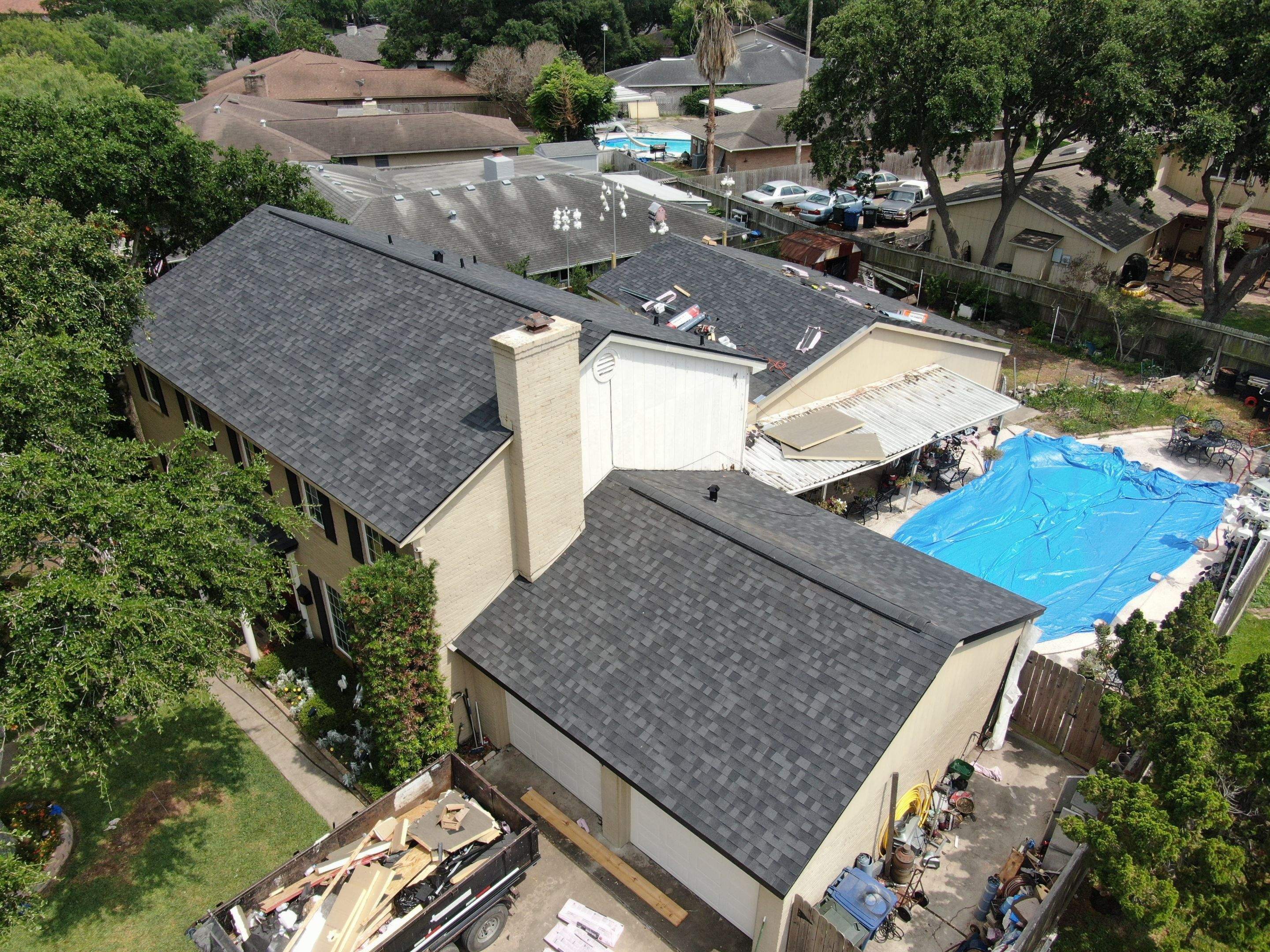 Its to Hot! Insulate this roof by Bayfront Roofing and Construction