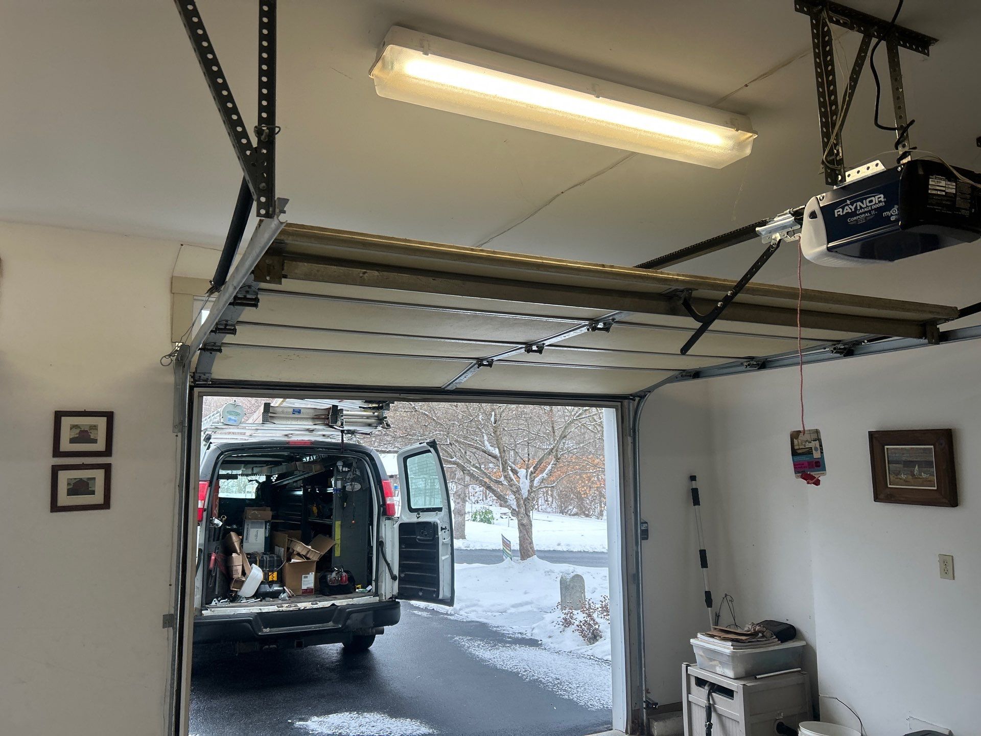 Operator Installation using Raynor Corporal 1/2HP Chain Drive Operator (LM) by Keene Door