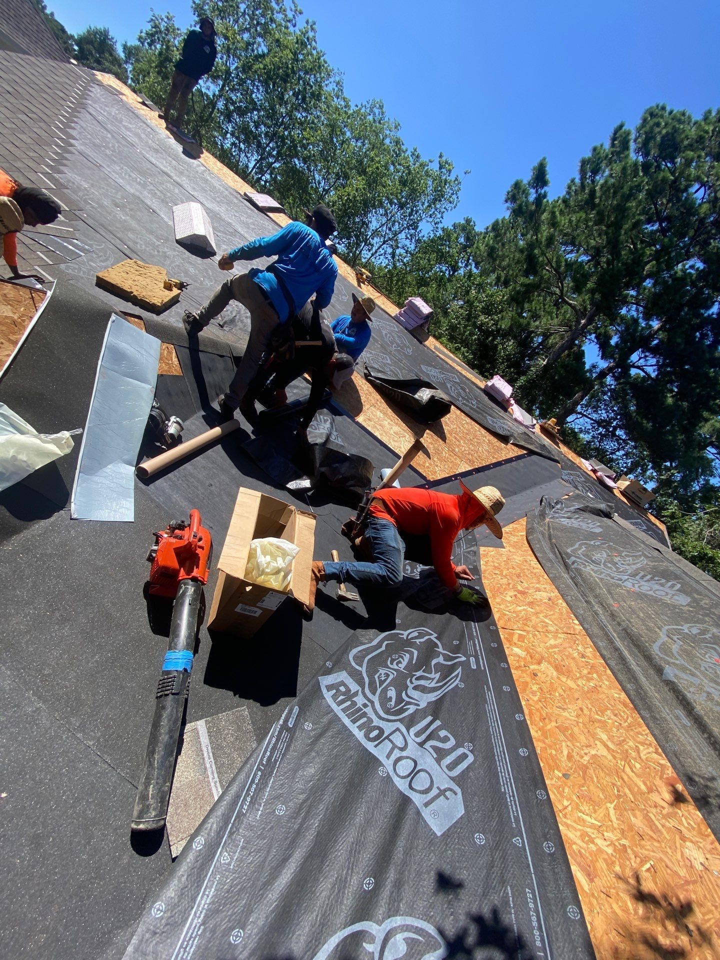 Residential Roofing Repair using Owen's Corning Duration (Lifetime) Shingles by Roof Repair Services LLC