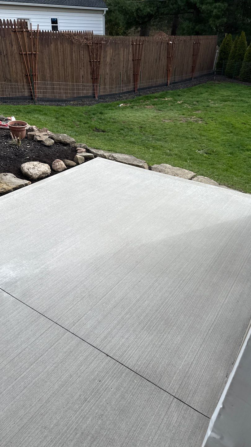 Broom Finished Patio  by NG Masonry & Construction LLC