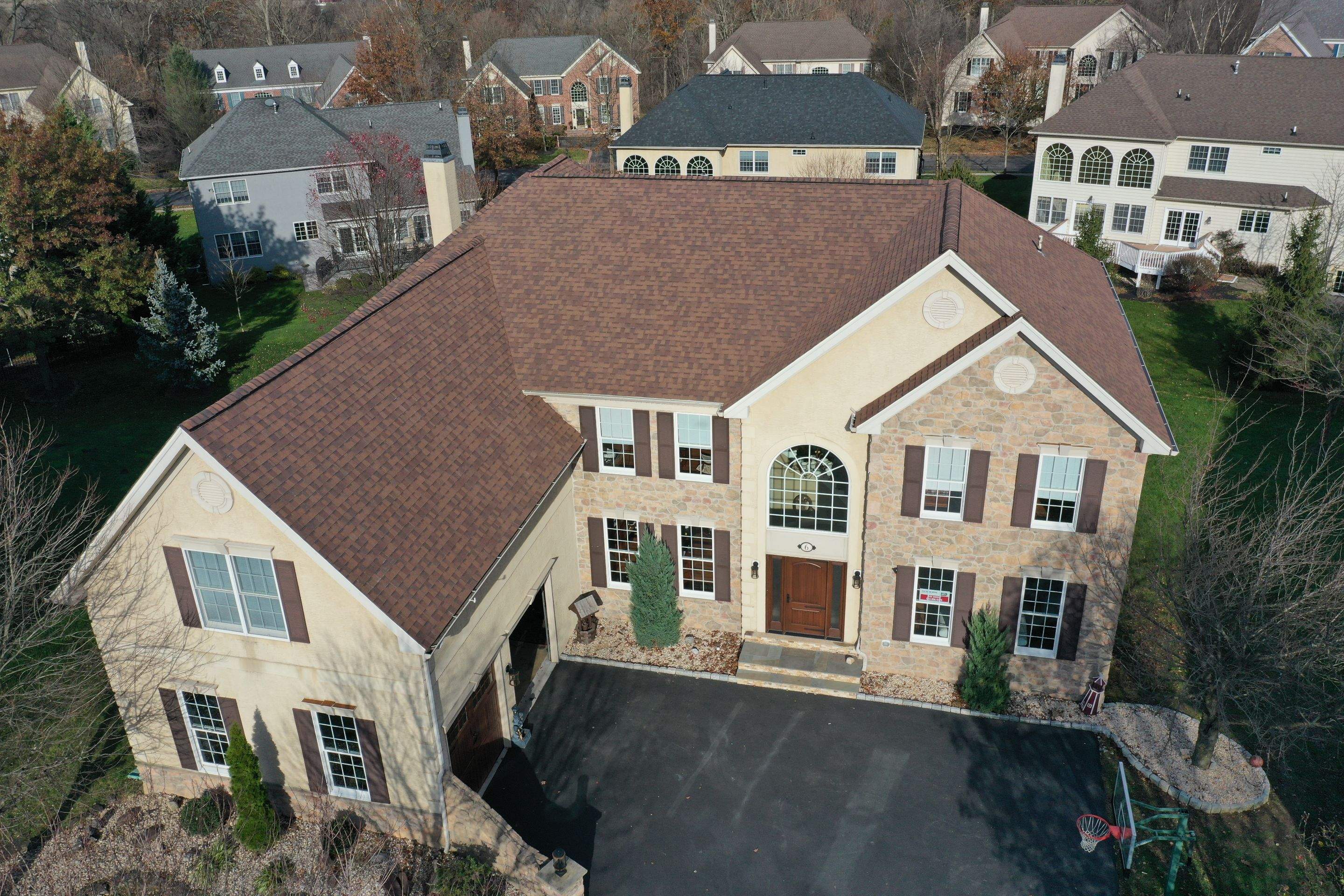 Roofing Installation using CertainTeed Landmark - Burnt Sienna by Storm Guard of Ches-Mont PA