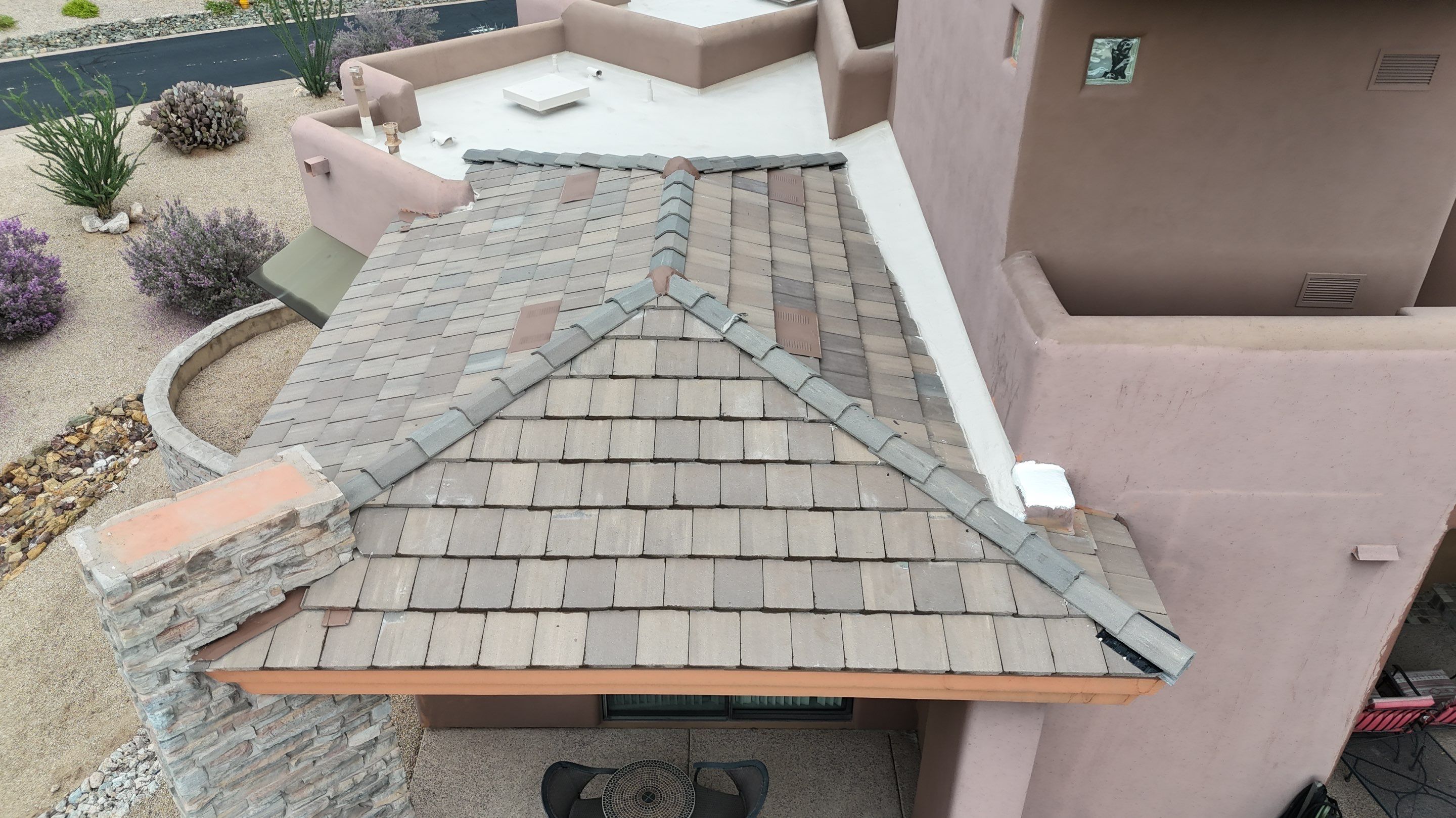 Project in Scottsdale, AZ by Saint Roofing