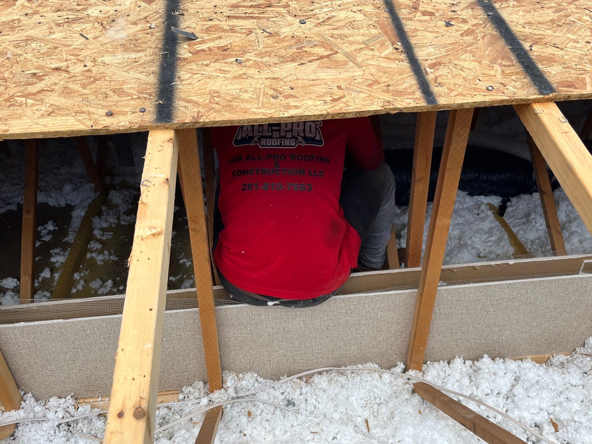 Residential Roofing Installation using Owen's Corning Duration (Lifetime) Shingles by Roof Repair Company