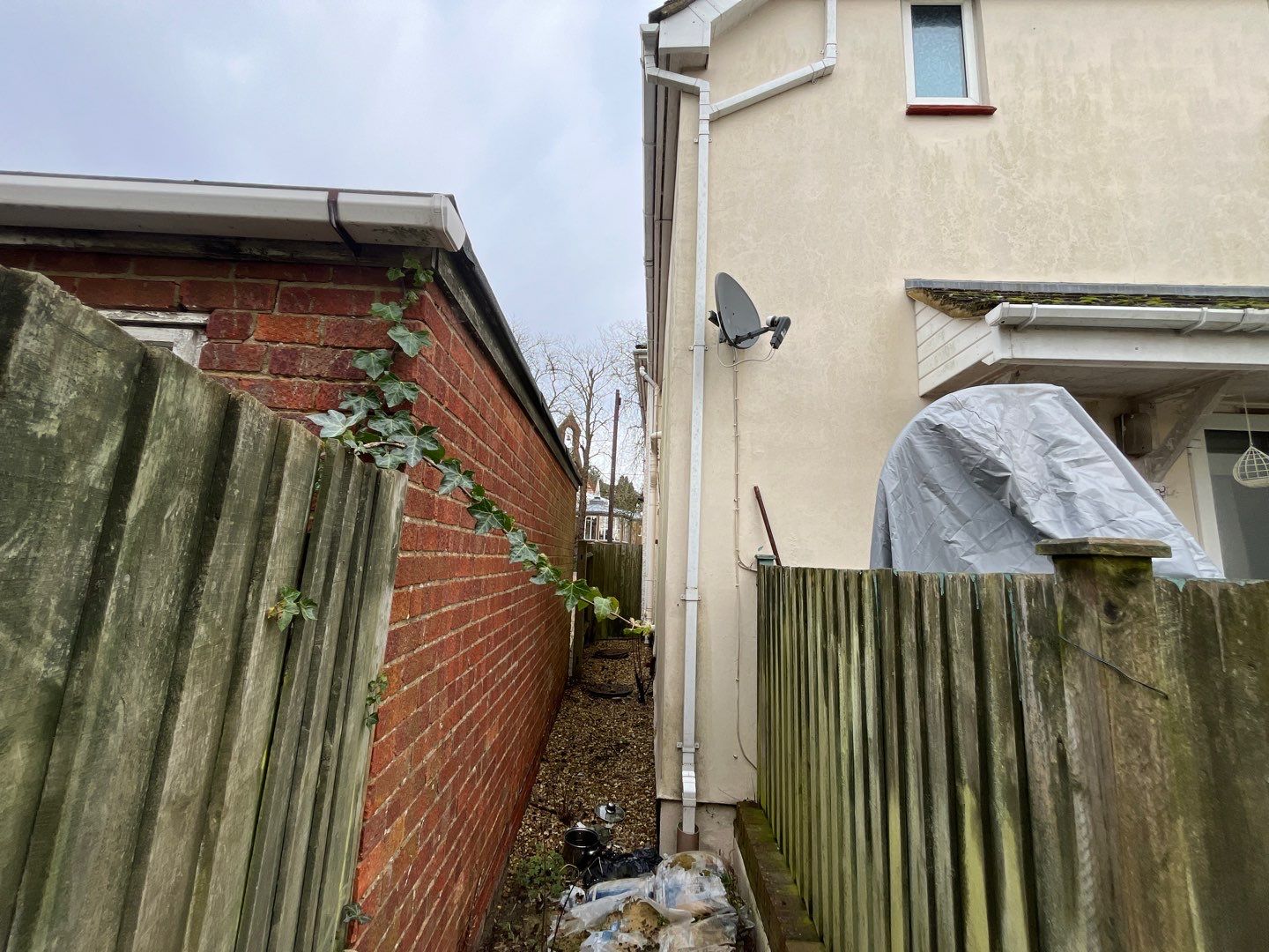 Commercial Roof Clean -Block Of Flats using Honda 15lpm Low Pressure Washing Machine by Ges Exterior Cleaning ltd