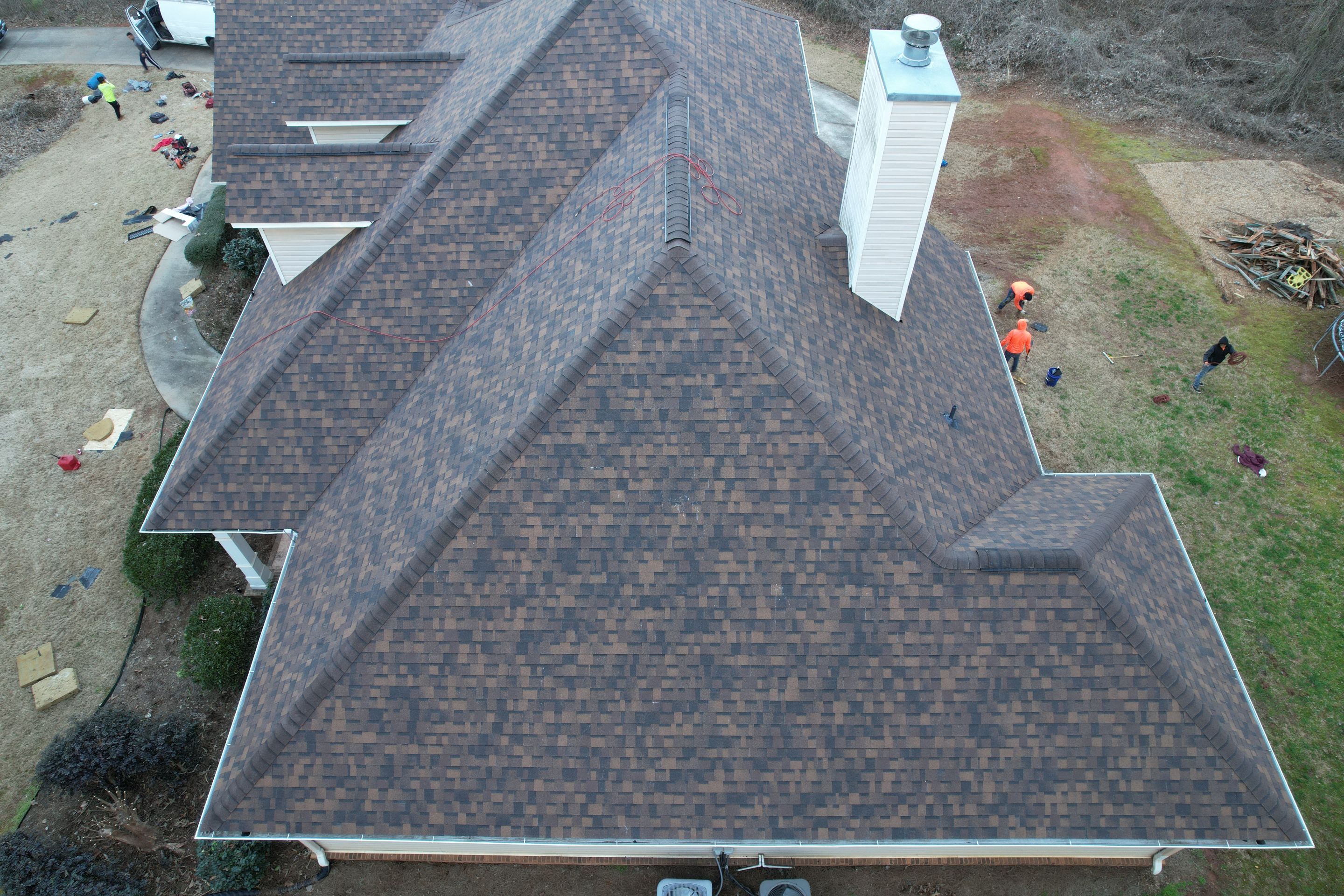 Residential Roofing Installation using Owens Corning by Inspector Roofing and Restoration