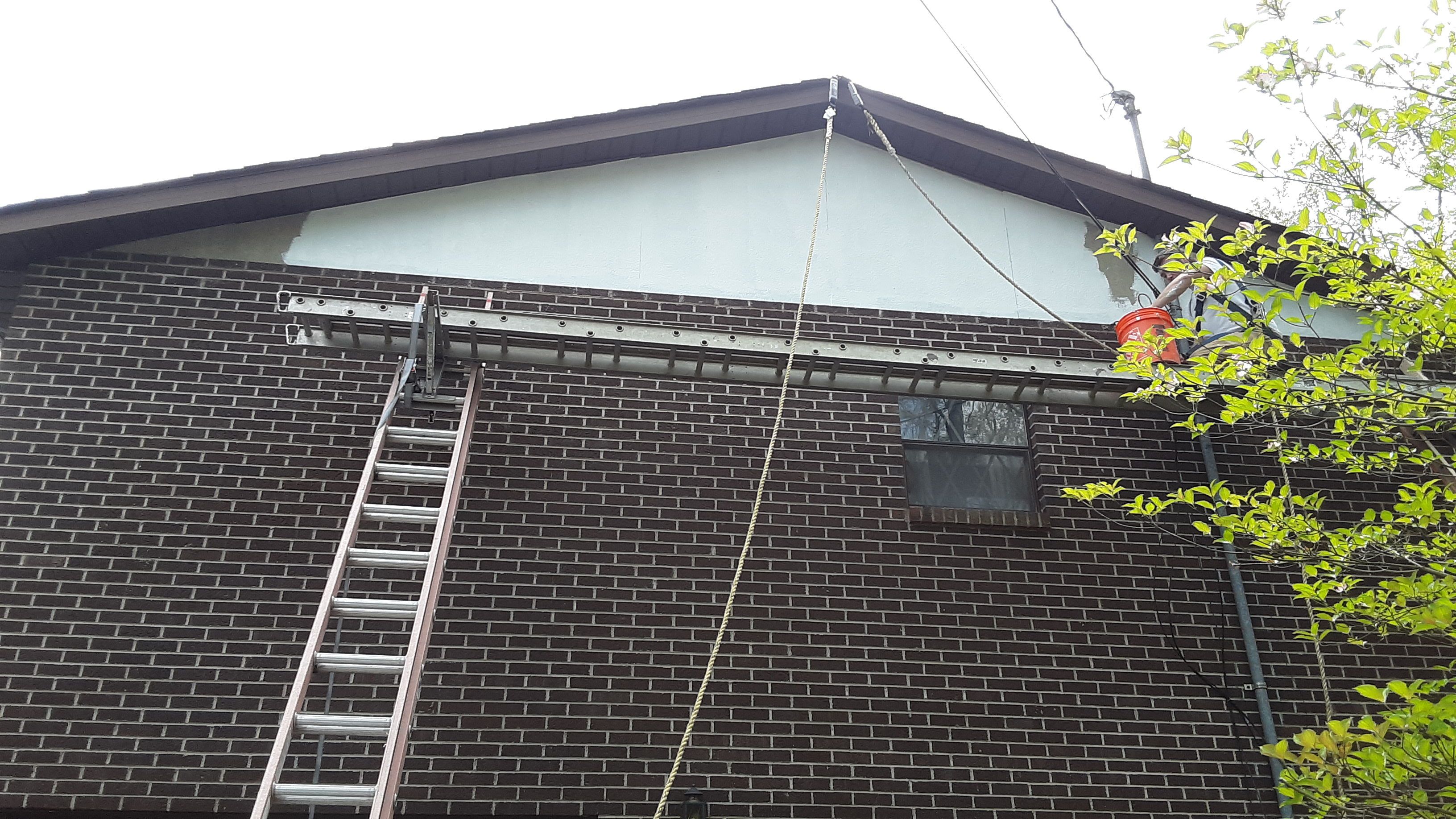 Old to New Tudor Style Fiber Cement Update  by Secure Construction Company Inc