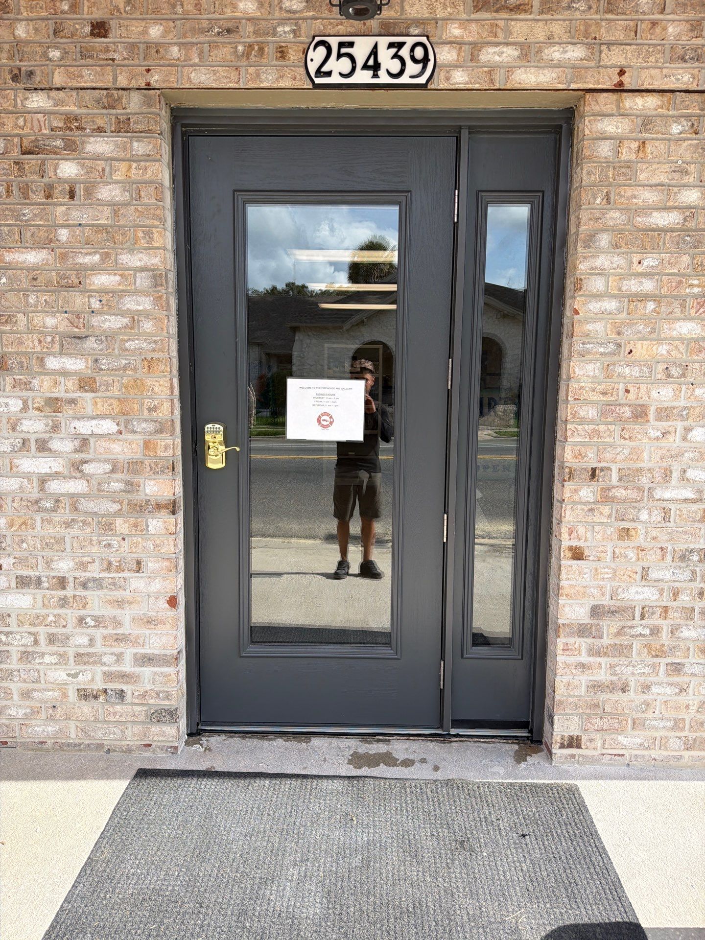 Commercial Entry Door Upgrade with ProVia Sidelight in Newberry by Windows & Doors Store