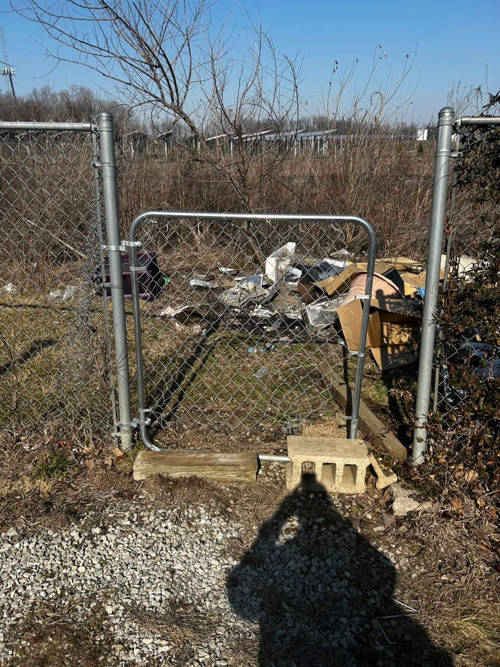 Chain Link Fence Repair and Custom Gate Installation – East St. Louis, IL by Legendary Services Company LLC.