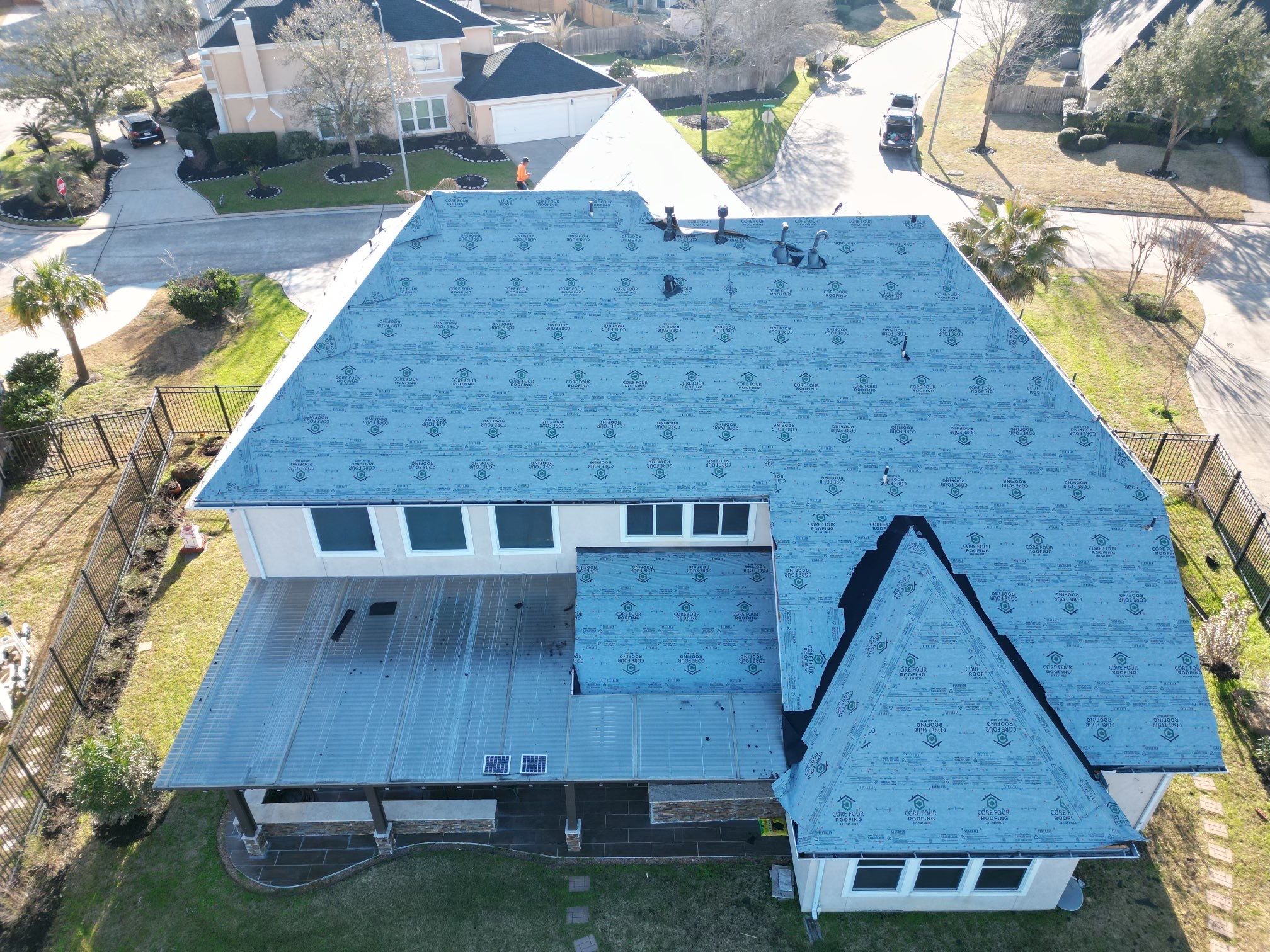 Stunning transformation using DECRA Villa Tile!  by Core Four Roofing