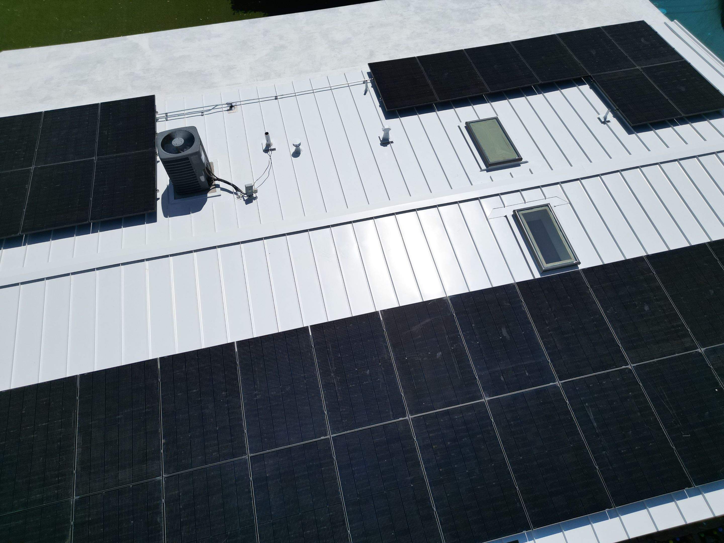 Bright White Standing Seam by Reimagine Roofing