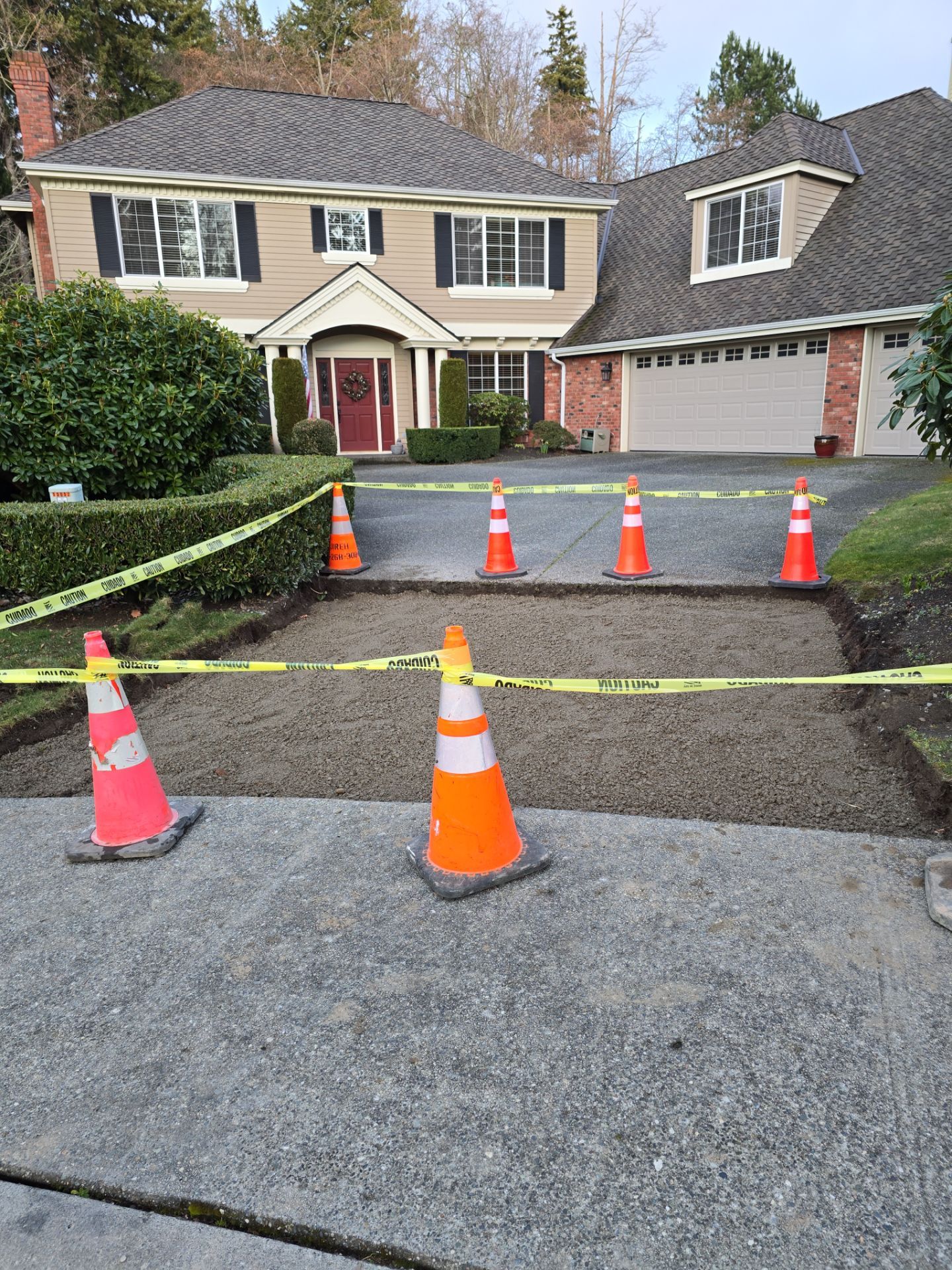 Concrete Driveway Patch Repair & Sealer | Mukilteo  by Jireh Asphalt & Concrete Inc 