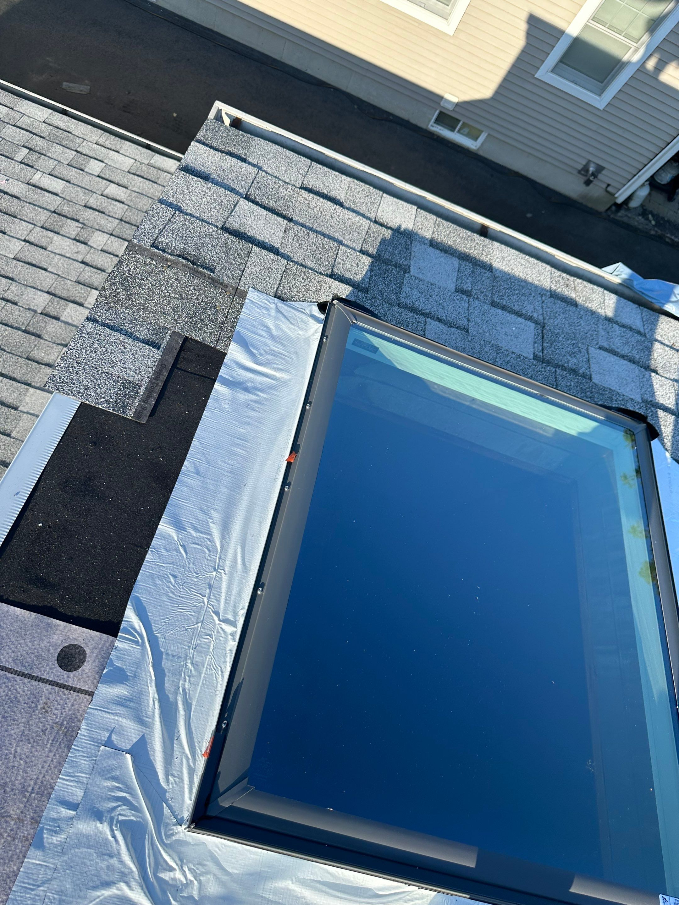 Residential Roofing Installation using Owens Corning TruDefinition Duration Sierra Gray by A Plus Exterior