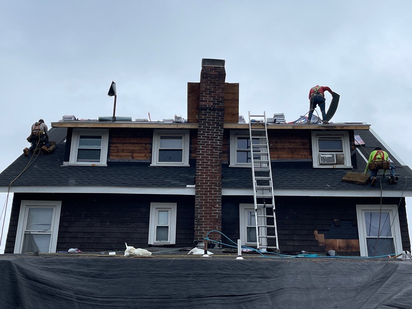 Residential Roofing Installation using GAF Timberline HDZ by Sensible Home Solutions