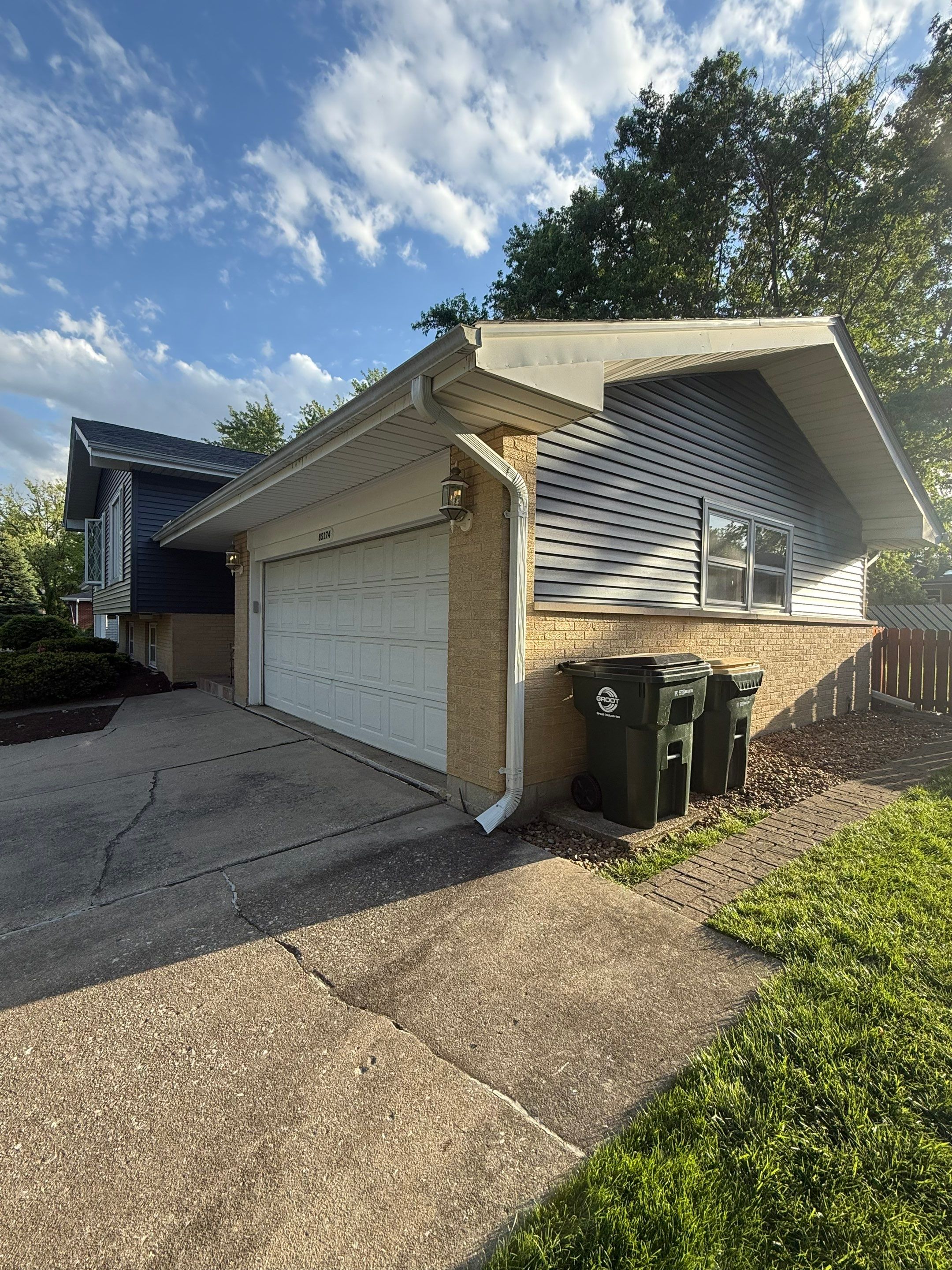 Roof replacement and chimney flashing by Optimal Home Improvement 