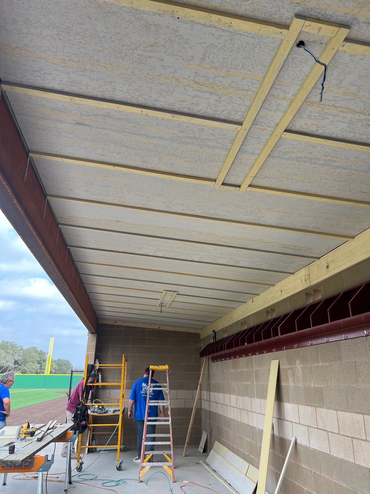 Wildcat Dugout  by Bayfront Roofing and Construction