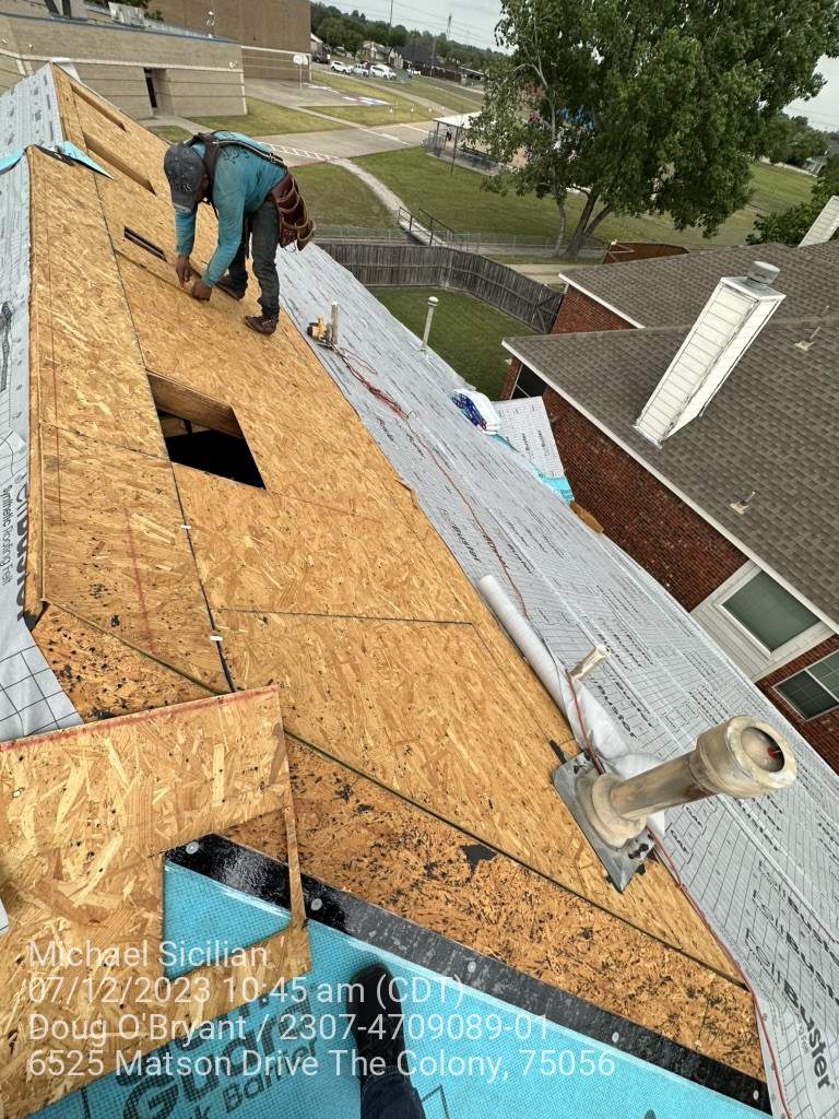Project in The Colony by Zeus Exteriors