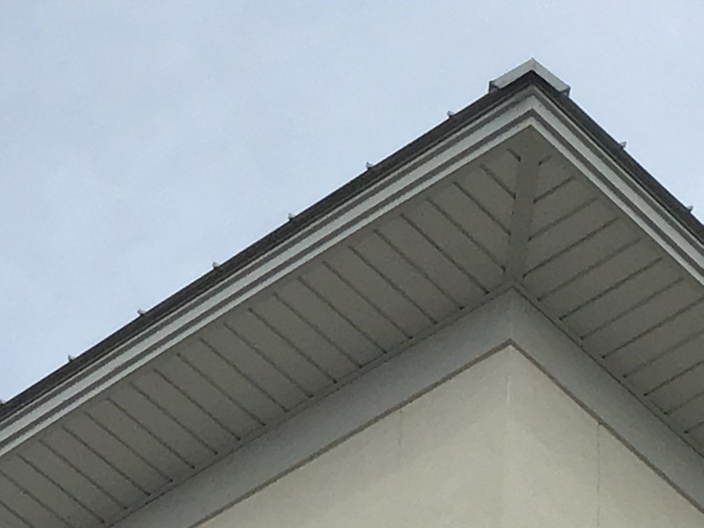 Soffit and Fascia Roof Replacement using 60' Ladders in Navarre by Gutter Professors
