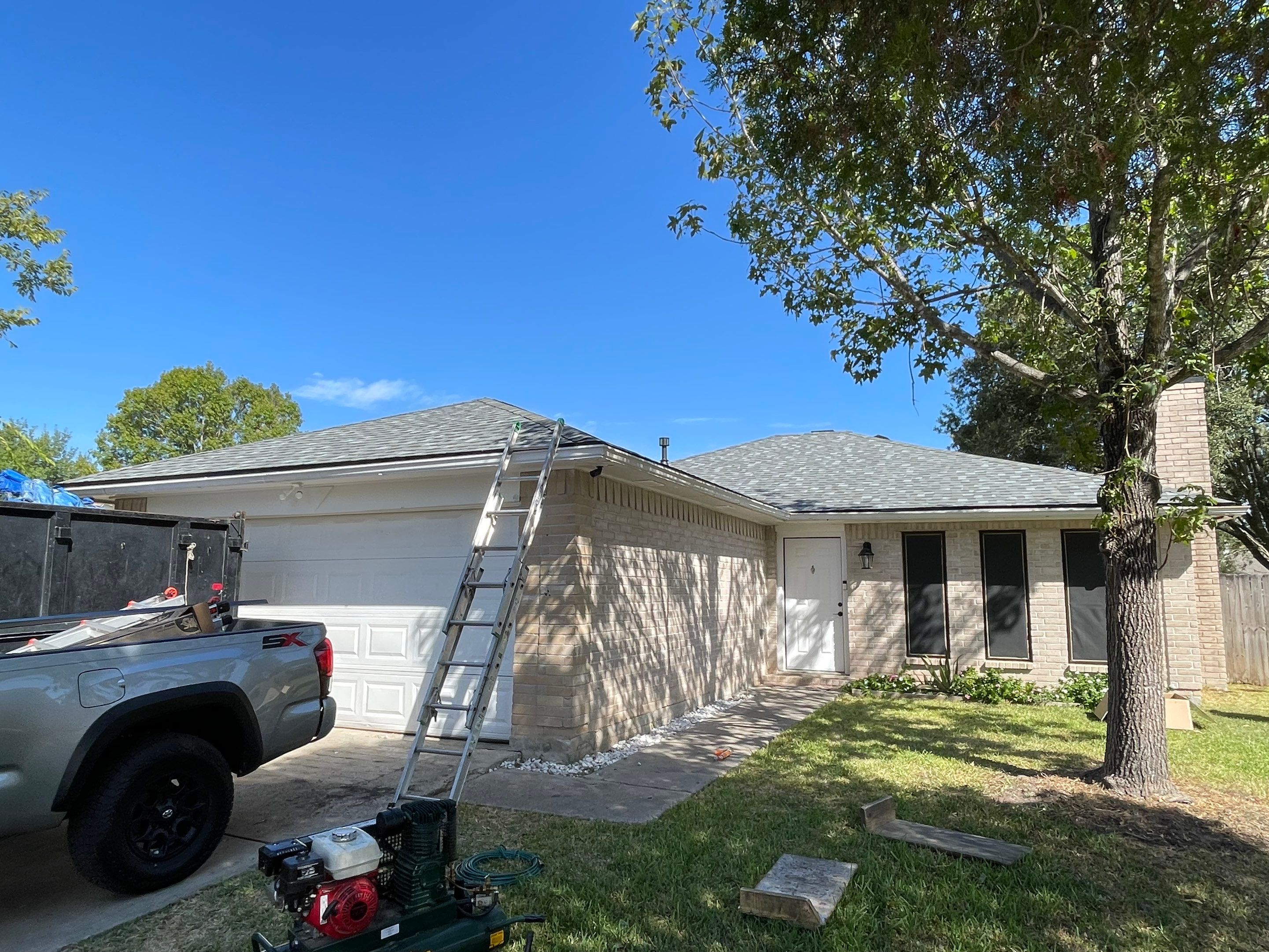 Residential Roofing Installation using Atlas Pinnacle® Pristine Pewter by CAP Roofing and Construction LLC